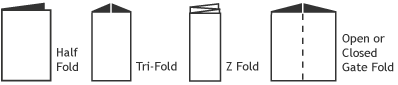 Brochure Folding and Finishing Options