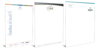 Example Letterhead Printing