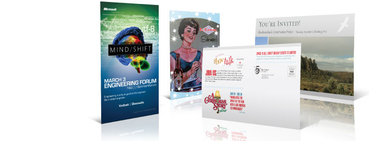 Sample Postcard Printing